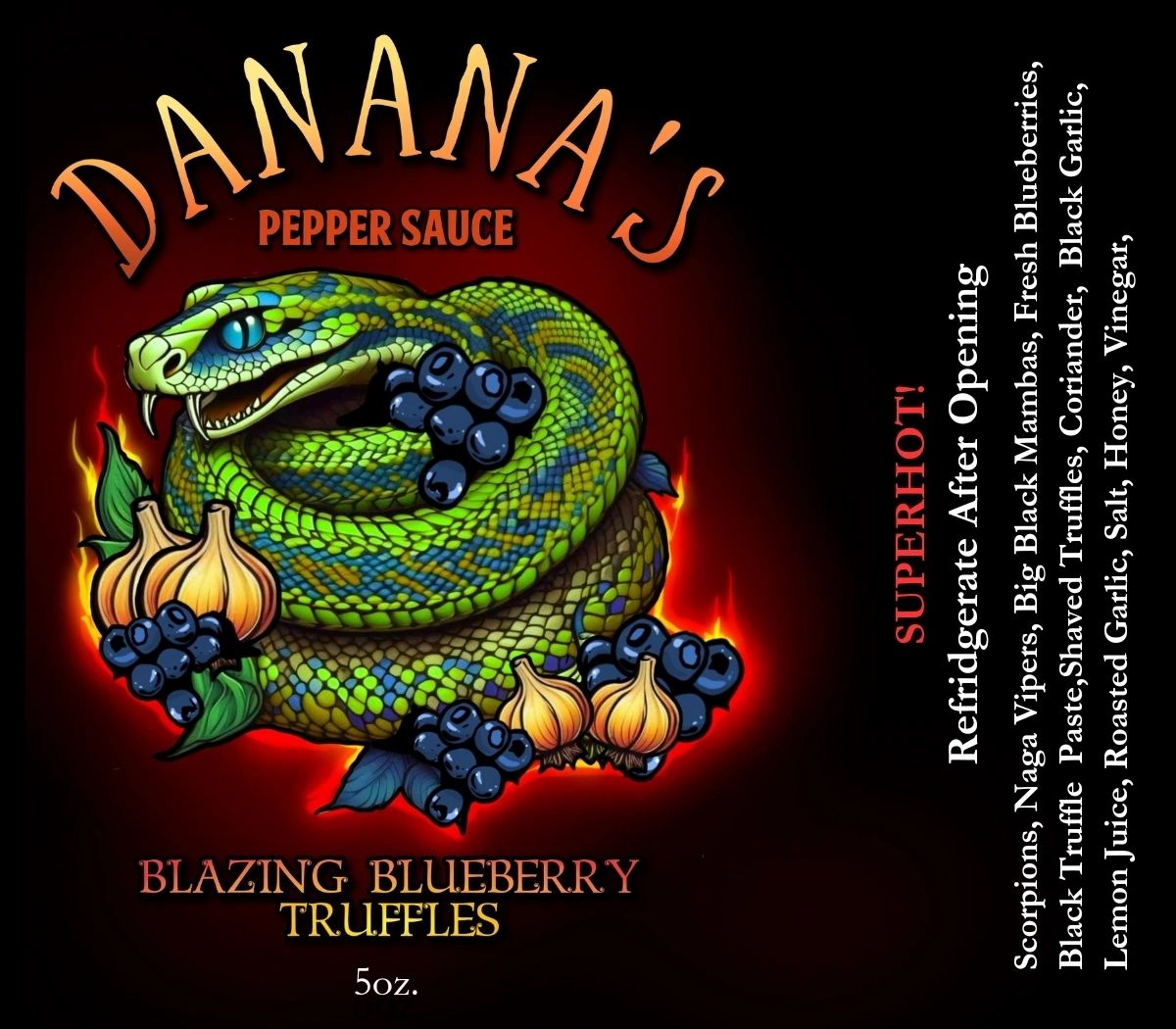 BLAZING BLUEBERRY TRUFFLES